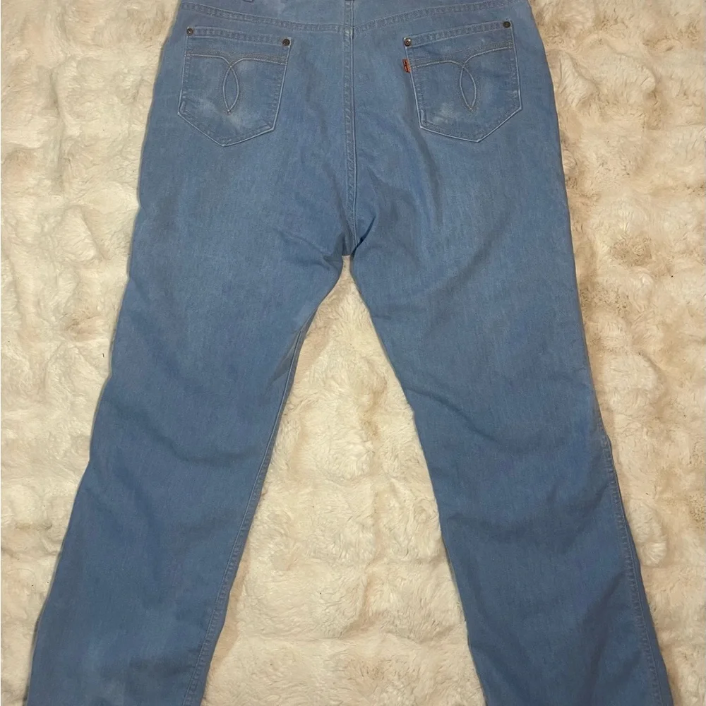 W38 L29 Vintage Levi's Orange Tag Light Blue Denim Jeans Made‎ USA